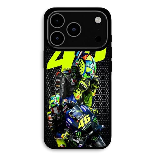 Coque Pour iPhone 17 Pro Max 46 Valentino Rossi Logo Motogp monster Maniacase