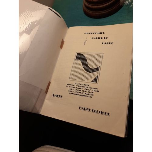 Mon Premier Cahier De Harpe. Musique Sabine Chefson, Illustrations Catherine Levi. Harpe Celtique 