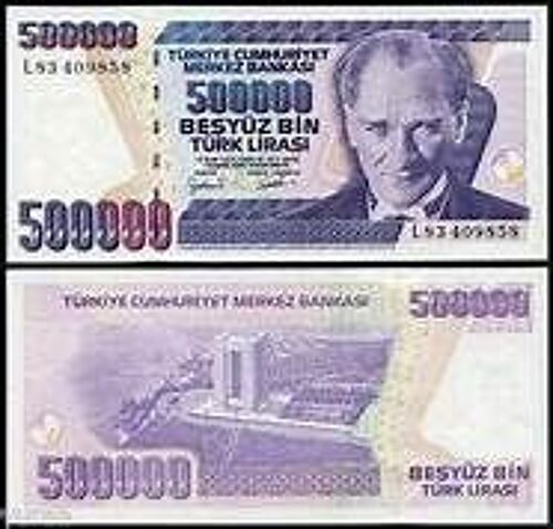 500000 Turkiye Cumhuriyet Merkez Bankasi