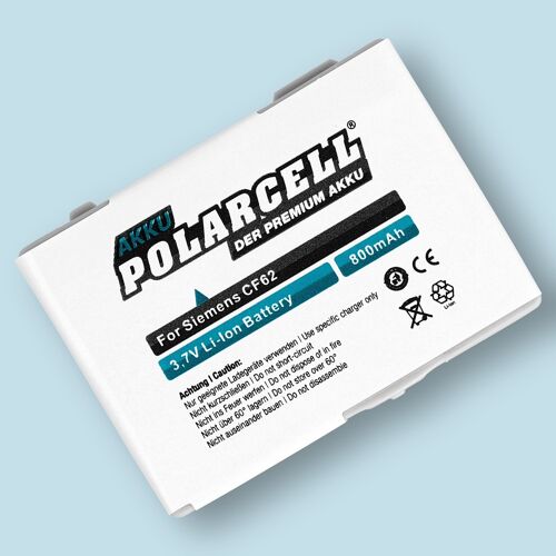 Batterie Li-Ion 3,7 V 800 Mah / 2,96 Wh Haut De Gamme Pour Siemens M65 - Garantie 1 An - De Marque Polarcell®