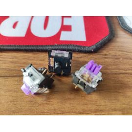 Switch violet tactile (clavier mécanique)