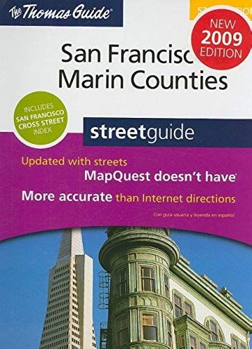 The Thomas Guide San Francisco & Marin Counties Street Guide