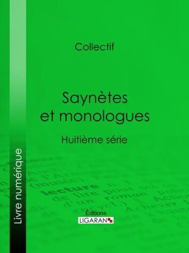 Saynètes Et Monologues