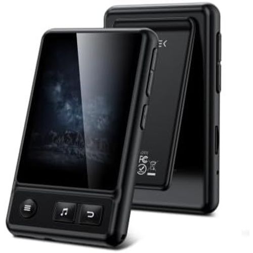 AGPteK A30X - Lecteur MP3 16 Go Bluetooth 5.0 Noir