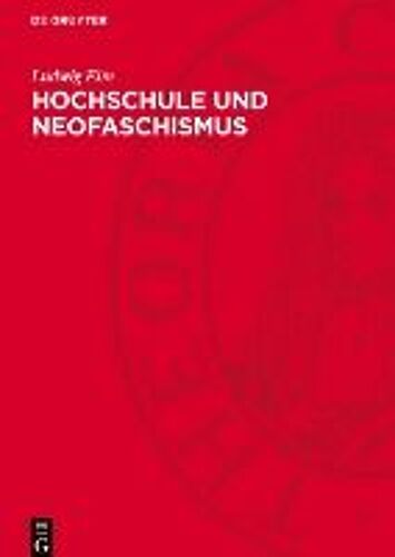 Hochschule Und Neofaschismus