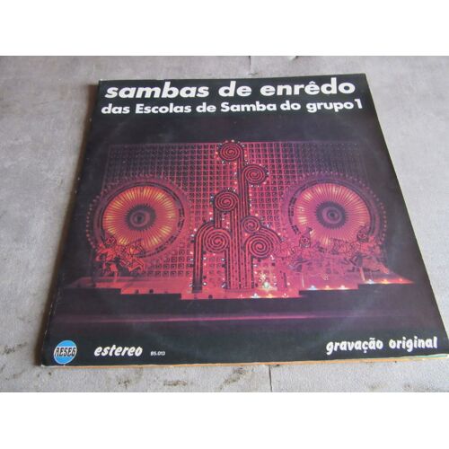 33 Tours Sambas De Enredo Das Escolas De Samba Do Grupo 1 Ref Aeseg 85013 Brasilera 1972