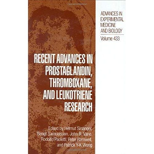 Recent Advances In Prostaglandin, Thromboxane, And Leukotriene Research