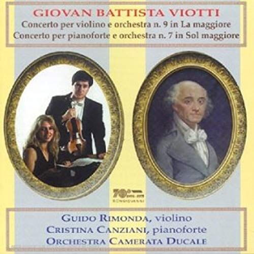 Concertos Pour Violon No 9, Concertos Pour Piano No. 7 Rimonda