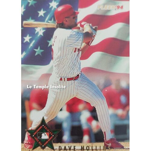 Carte Baseball Fleer '94 - Dave Hollins #41