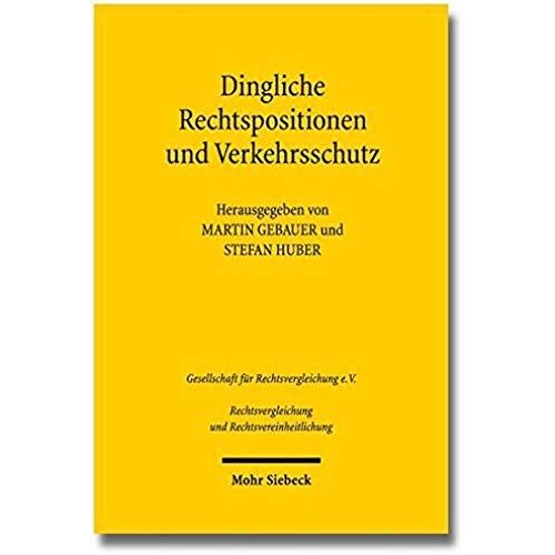 Dingliche Rechtspositionen Und Verkehrsschutz