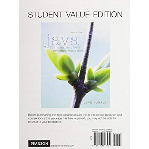 Java Software Solutions, Student Value Edition Plus Myprogramminglab With Pearson Etext -- Access Card Package