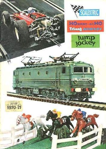 Catalogue Scalextric - Hornby-Acho Tri-Ang Hornby - Jump Jockey - Edition 1970-71.