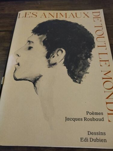 Edi Dubien , Jacques Roubaud . Les Animaux De Tout Le Monde , Les Animaux De Perso . Association Verbes / Gallimard . 2024 . Hors Commerce