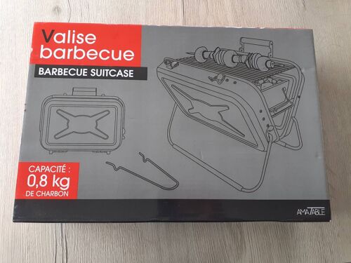 Valise barbecue Amatable Rouge