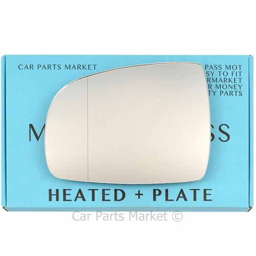 Linke Seite Weitwinkel Flügel Spiegel Glas Für Nissan Note 2006-2013 Beheizte + Platte