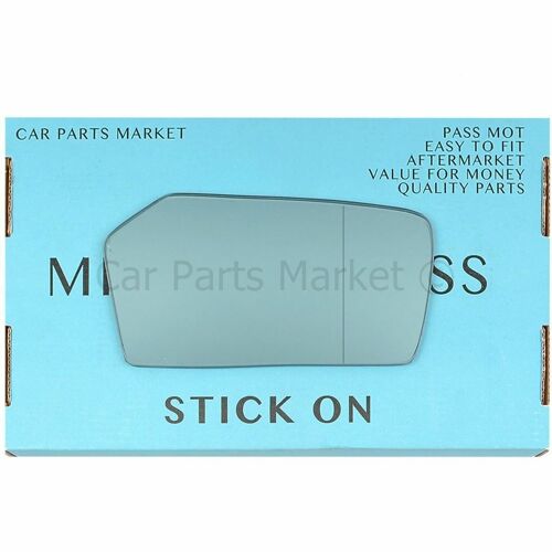 Für Mercedes W123 C123 1977-1985 Rechte Seite Blau Asphärische Flügel Spiegel Glas