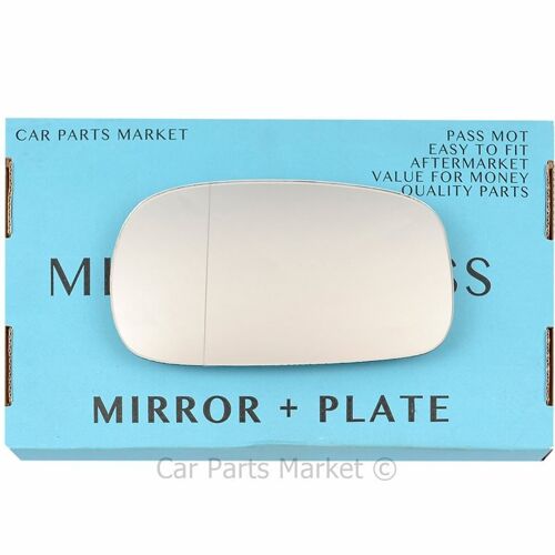 Linke Seite Weitwinkel Flügel Spiegel Glas Für Nissan Micra K11 1992-2003 + Platte