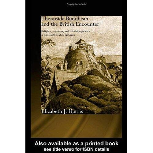 Theravada Buddhism And The British Encounter