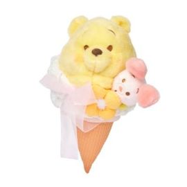 Petite peluche Bouquet Winnie l'Ourson et Porcinet, 22 cm