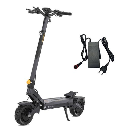 Trottinette Électrique Ausom Dt2 Pro,Moteur 2x 1100w, 52v 23,4ah, Pneus 10 X 3 Pouces,Vitesse Maximale 68km/H,Double Chargeur