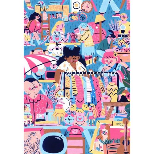 Vide-Grenier - Puzzle 1000 Pièces