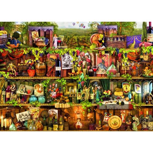 Wine Shelf - Puzzle 500 Pièces
