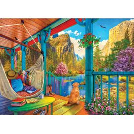 Puzzle Pièces Xxl - Hamac Avec Vue - Puzzle 500 Pièces