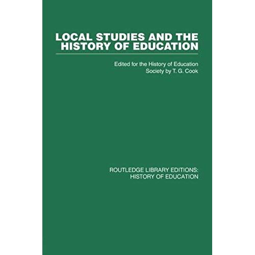 Local Studies And The History Of Education