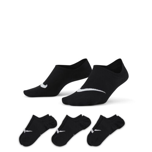 Socquettes Ouvertes De Training Nike Everyday Plus Lightweight Pour Femme (3 Paires) - Noir - 34-38