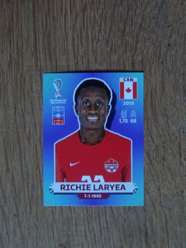 Image Panini 2022 Fifa World Cup Qatar N 8 Can - Richie Laryea - Canada -