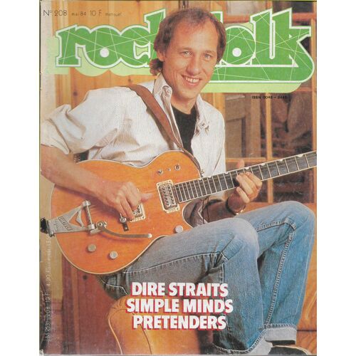 Rock & Folk 208 Mai 1984 Dire Straits Simple Mind Pretenders Alpha Blondy