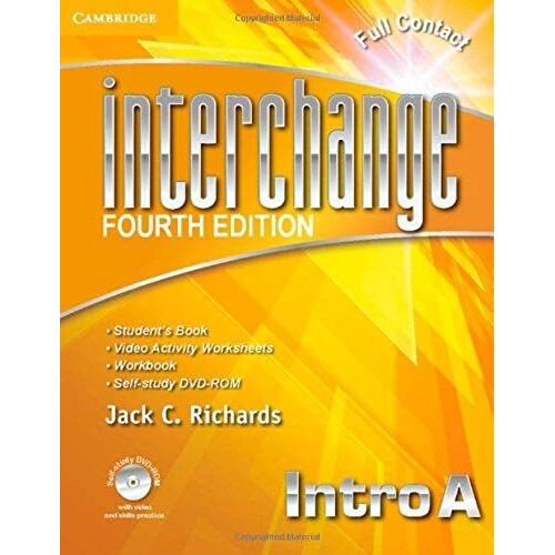 Interchange Intro Full Contact A With Self-Study Dvd-Rom