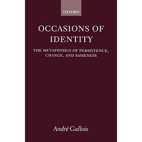Occasions Of Identity