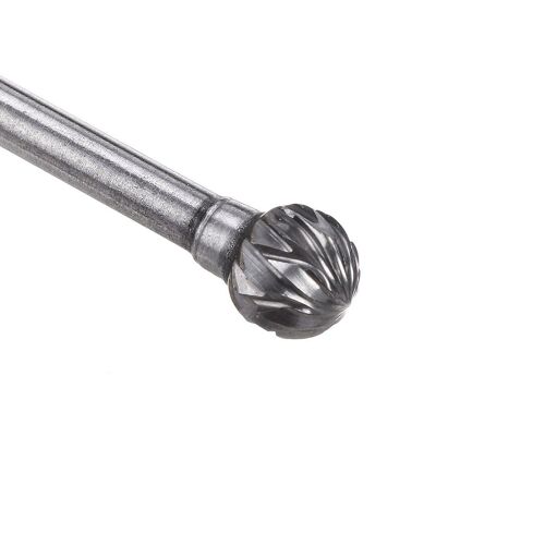 Tête de meulage en acier au tungstène à double grain de 3 x 6 mm, fraise rotative, 3