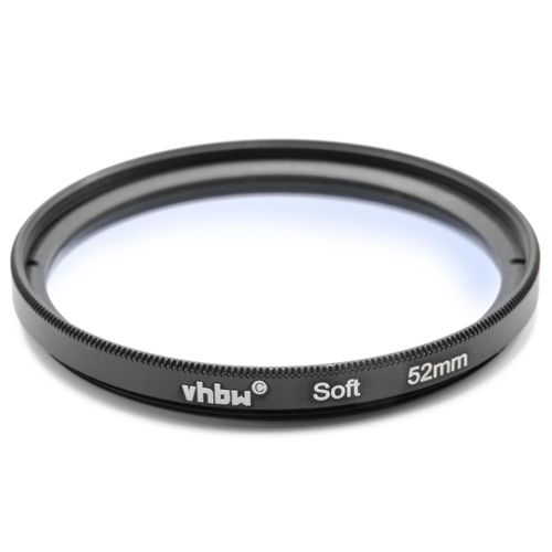 vhbw Filtre à effet flou artistique pour appareils photos, reflex numériques compatible avec Canon, Nikon, Olympus, Panasonic, Sony - 52 mm