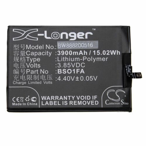 Vhbw Batterie Compatible Avec Xiaomi Black Shark Dual Sim Td-Lte, Black Shark Helo Smartphone (3900mah, 3,85v, Li-Polymère)