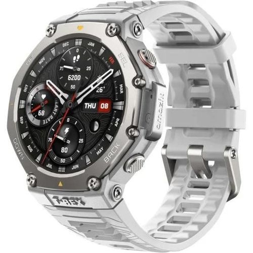 Amazfir T-Rex 3 Reloj Smartwatch AMOLED 2000nits GPS Mapas Control por Voz con IA Negro Onyx