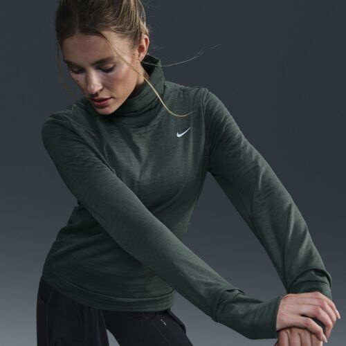Haut De Running À Col Roulé Nike Therma-Fit Swift Pour Femme - Vert - S (Fr 38-40)