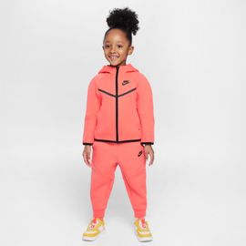 Ensemble Deux Pièces À Zip Nike Sportswear Tech Fleece Pour Tout-Petit - Orange - 3t