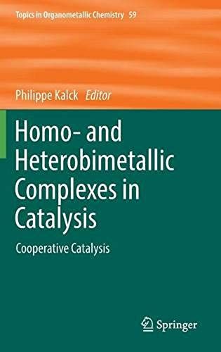 Homo- And Heterobimetallic Complexes In Catalysis