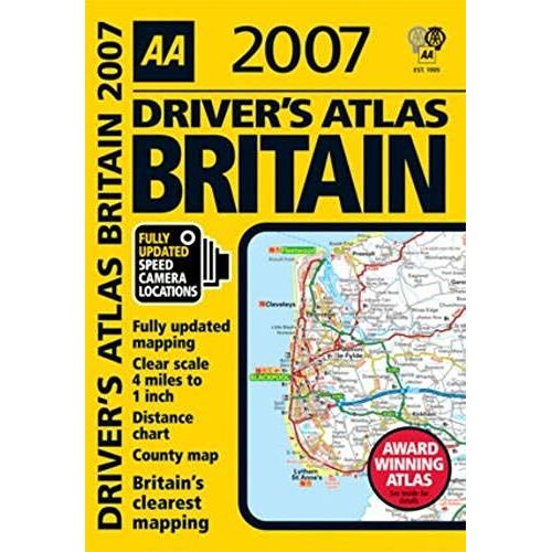 Aa Driver's Atlas Britain 2007 (Aa Road Atlas)
