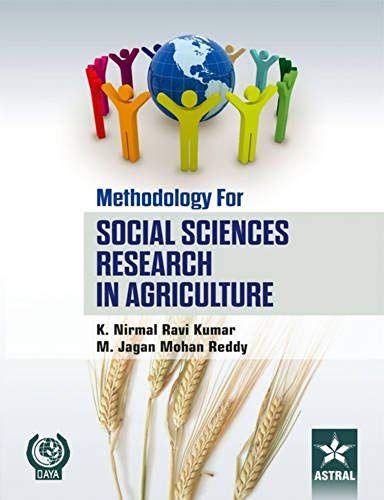 Methodology For Social Sciences Research In Agriculture
