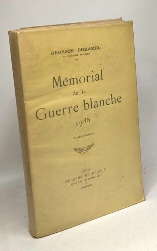 Mémorial De La Guerre Blanche 1938