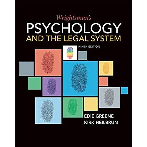 Wrightsman's Psychology And The Legal System