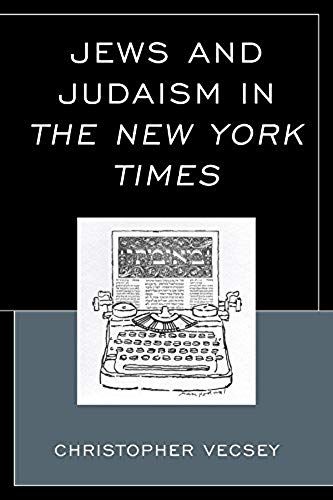 Jews And Judaism In The New York Times