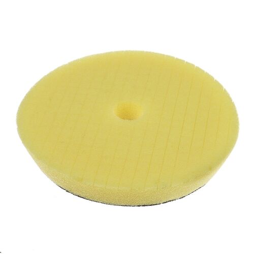 Tampon De Polissage De Polissage De 6 Pouces Tampon En Mousse Éponge À Disque Abrasif, Jaune