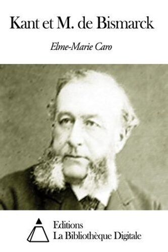 Kant Et M. De Bismarck