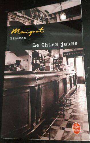Livre "Le Chien Jaune" De Georges Simenon