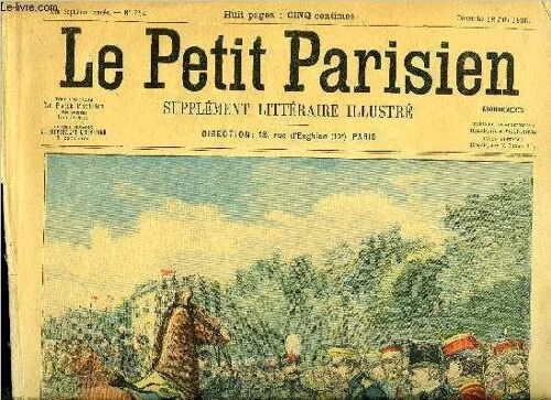 Le Petit Parisien - Supplement Litteraire Illustre N° 854 - A L École De Saint Cyr. Le Cheval Vautour. Don De M. Loubet Est Présenté Au Roi D Espagne. Un Enlèvement Par Louis Faran. Plus Haut Par(...)