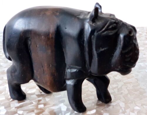 Hippopotame : Bois Exotique